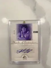 2005-06 SP Signature Marks of Distinction Andrew Bogut RC rookie Auto #’d to /40