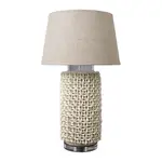 [Florabelle Living] Newland Ceramic Table Lamp Base Cream - Base Only