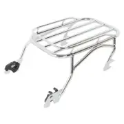 Detachables Solo Luggage Rack Fit For Harley Davidson Road King 1997-2008 2005