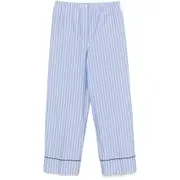 [Prada] Prada Striped Trousers 38 IT BLUE/WHITE