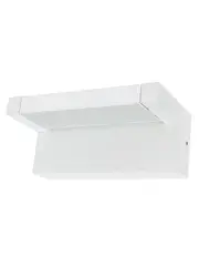 Base LED Exterior Flood Light in White