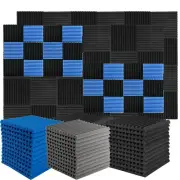 12'' Acoustic Foam Panel Wedge Studio Sound Noise Proofing Wall Tiles Insulation