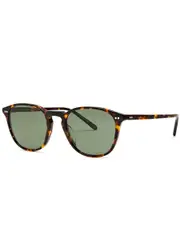 Oliver Peoples Forman L.A Round-frame Sunglasses - Brown ONE SIZE