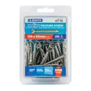 Zenith Large Head Decking Screw T25 12G x 65mm SS304 - 50 Pack