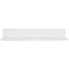 HANGMAN L-18-W No-Stud Floating Shelf (White Powder Coat; 18-In.)