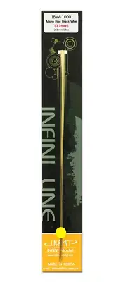 Infini Model Micro Fine Brass Wire 0.1mm IBW-1000 - US