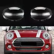 Pair Headlight Lens Cover Lampshade Housing Cap Glue For Mini F55 F56 F57 14-18 (for: Mini)
