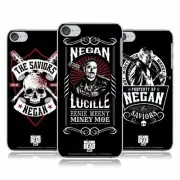 OFFICIAL AMC THE WALKING DEAD NEGAN BIKER ART BACK CASE FOR APPLE iPOD TOUCH MP3