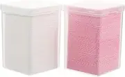 2 Pack Lash Extension Glue Wipes Eyelash Cleaner Lint Nail Polish Remover for Home Salon Use
