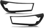 Head Light Cover Head Lights Cover Surround Trim Compatible For Toyota Hilux Revo 2021-2024 Decorative Lamp Shades Headlight Cover 2Pcs/Set