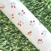 Vintage Strawberry Shelf Liner Drawer Liner By Magic Cover RARE FIND NEW