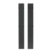 APC by Schneider Electric AR7581A Cable Organizer - Black - 2 Each Pack - TAA Compliant - Cover - 42U Rack Height