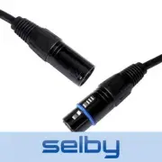 75cm Balanced XLR Audio Cable Microphone Mic Lead Canon Black