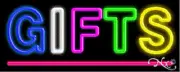 BRAND NEW "GIFTS" 32x13 UNDERLINED REAL NEON SIGN w/CUSTOM OPTIONS 10065