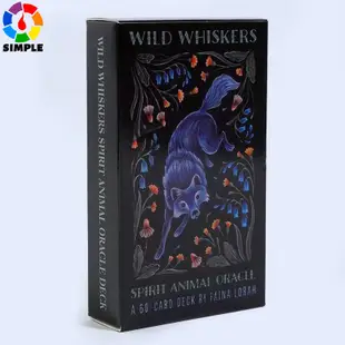 【桌遊志】靈獸神諭卡wild whiskers spirit animal oracle英文卡牌桌遊