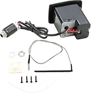 HEATSHAKING 1 Set Ukulele Equalizer Preamp Tuner Replacement Pickup Easy Installation Durable Cable for Ukulele Lovers and Players