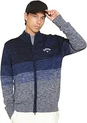 [Callaway] C24218106 Men's Full Zip Knit (Melange Gradation) / Golf