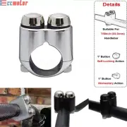 7/8" Switch Control Handlebar Latch Momentary / Self Latch Button for Cafe Racer