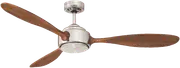 Mercator 130cm Duxton Brushed Chrome Ceiling Fan
