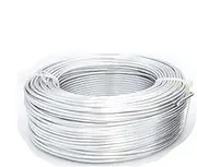 HIGHROCK 10M Aluminum Craft Wire, 3mm Bendable Aluminum Wire for Crafting Wire Soft DIY Metal Craft Art Wire (Silver)