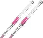 OATIPHO 2pcs Nail Polishing Pen Manicure Tool for Buffing Cuticle Removal and Nail Care Convenient Polish Pen for Salon for Nail Enthusiasts