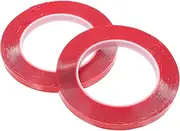 VILLFUL 2 Rolls Double-Sided Tape Nails Press on Nails Packaging Display Holder Strong Adhesive Tape