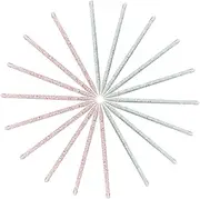 LALADEFIEE Nail Art Tools Set 200pcs Manicure Cuticle Pusher Nail Pen Dotting Pen for Home Use