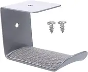 CONGARTENO 1pc Headset Holder Rack Alloy Earphone Stand for Desktop Storage Compact Design Easy Installation Suitable for Home Office and Internet Cafes with Grey