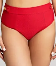 Panache Swimwear Marianna High Waist Pant - Crimson 16 5054383635965 Swimwear Swimming Costume Bathers - Afterpay Available