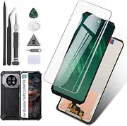 RongZy LCD Display for Oukitel WP21/WP19/WP17/WP21 Ultra Touchscreen and LCD Screen Replacement with Repair Tools Kit (Black)