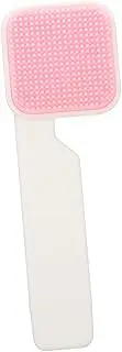 Vaguelly Silicone Face Scrubber Soft Bristles 2-sided Exfoliating Brush for Gentle Cleansing