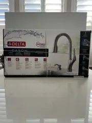 Delta Cason 19782Z-SPSD-DST Stainless Steel Pull Down Kitchen Faucet New In Box