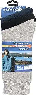 [TRESPASS] Men's Sliced Winter Socks (3 Pair)