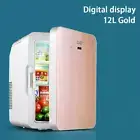 Fridge Portable Mini Plug in Plastic Multicolor Modern 110-220 V Free Stand 12 L