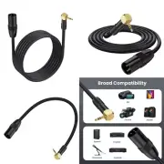 to 3.5mm AUX Cable Microphone Balanced Cord Male to 3.5mm Male Cord