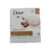 Dove Shea Butter & Vanilla Scent Soap - 12 Bars. See Note