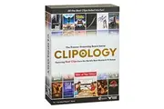 Clipology Game - The Premier Streaming Board Game Featuring Real Clips From The World's Best Movies TV Shows Movie Trivia Game