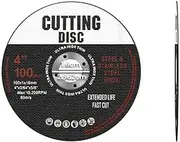 4" 100mm Angle Grinder Cutting Discs Thin Cut Off Wheels for Metal and Steel (25)