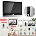 Indoor Monitor Smart Video Doorbell Large Capacity Battery Low-light Performance