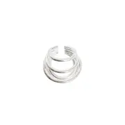 [SUOT STUDIO] Cinque orecchini a cerchio in argento sterling 925 Silver
