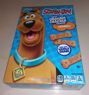 HONEY Kellogg's Scooby Doo Snacks Whole-Grain Graham Cracker 11 oz Cookie Box