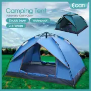Outdoor UV Protection Automatic Quick Open Camping Tent Waterproof 3-4 Persons