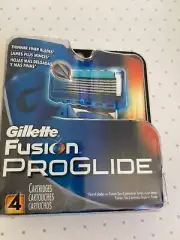 Gillette Fusion ProGLIDE Cartridges NEW (set of 4)