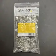 100 StarTech Mounting Screws & Cage Nuts For M6 Server Racks Cat # CABSCREWM62