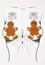 [Neva Nude] Gingerbread Pasties