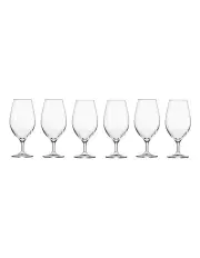 [Krosno] Harmony Beer Glass 400ml Set of 6 Gift Boxed