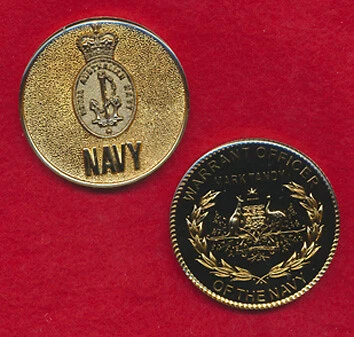 RAN - Warrant Officer of the Navy (#3) c/coin Militaria