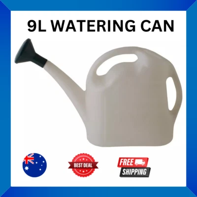 9L Watering Can - White -AU-free delivery