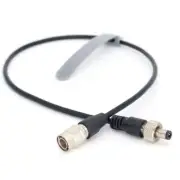 Power Cable Hirose 4Pin Male to Locking 2.5 for Zoom F8/F4 Sound Devices 688 633