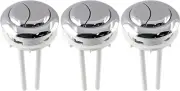 Murtenze 3Pcs Diameter Toilet Tank Button, Dual Push Flushing Toilet Button with